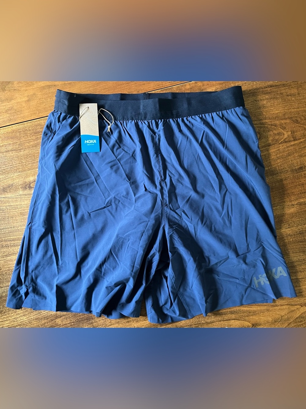 NWT 7in Hoka lined shorts
